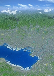 GISマップ3D鳥瞰図・俯瞰図