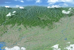 GISマップ3D鳥瞰図・俯瞰図