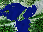 近畿・関西　衛星写真