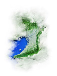 大阪の衛星写真