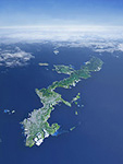 沖縄県の衛星写真