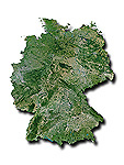 ドイツ　衛星写真