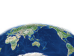 世界地図　地球画像